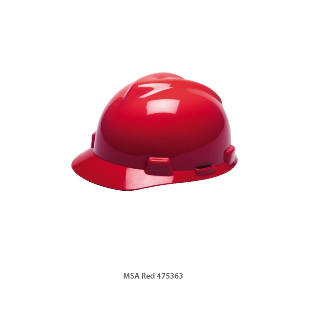 MSA Hard Hat Red 1