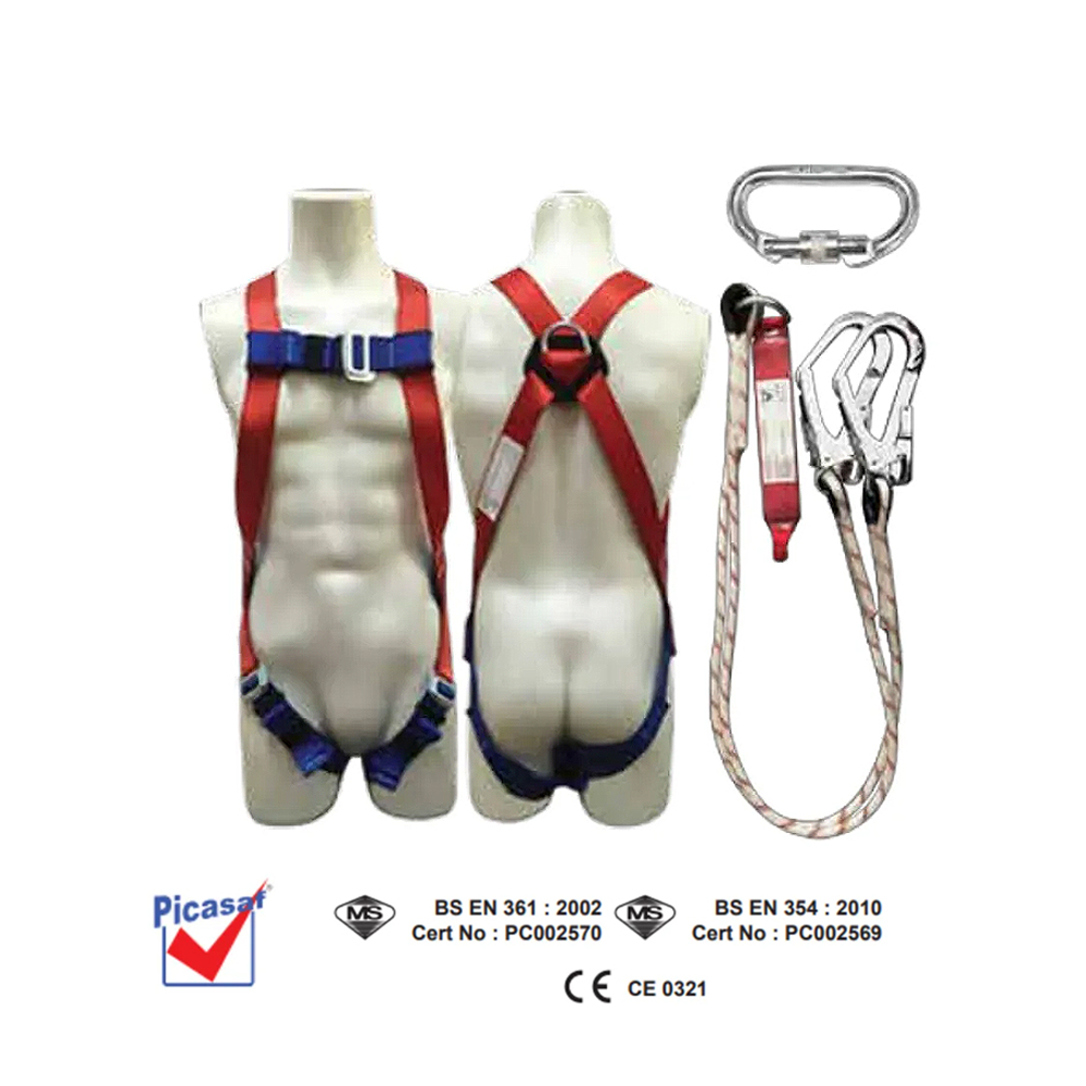Picasaf Full Body Harness with Big Hook